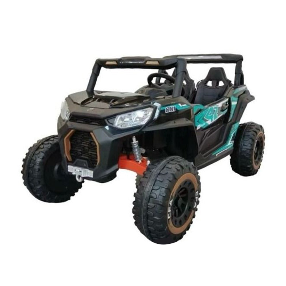 Megastar Rideon 12V Midnight Ranger Electric Ride On XL SUV 4x4 With Rc for Big Kids.