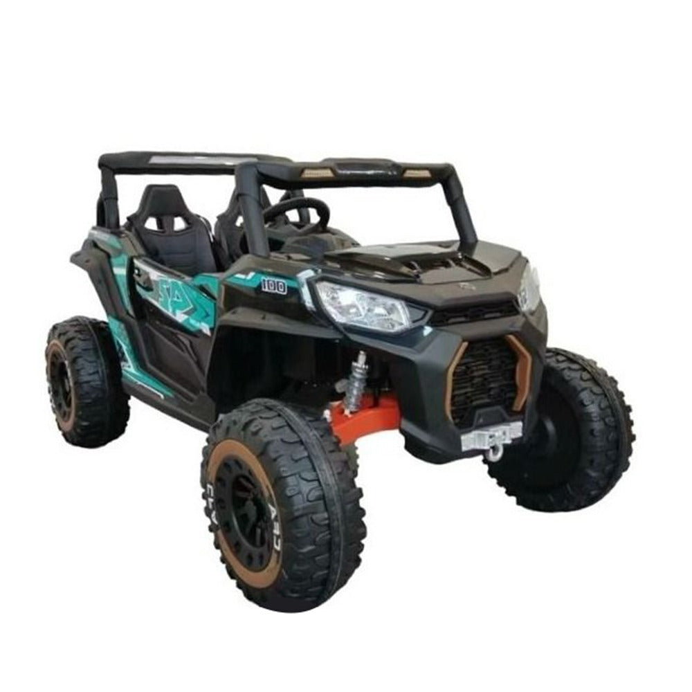 Megastar Rideon 12V Midnight Ranger Electric Ride On XL SUV 4x4 With Rc for Big Kids.