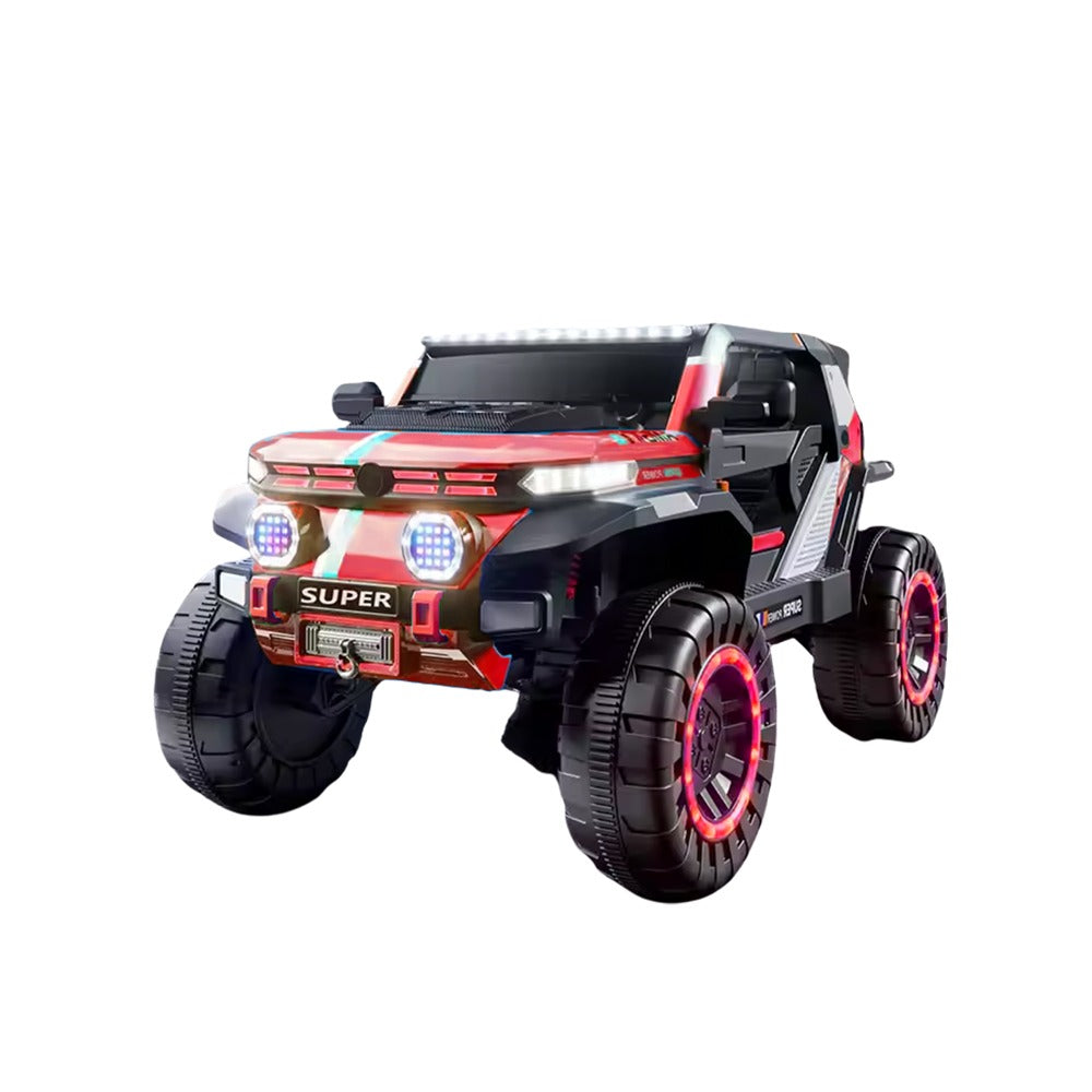 Red Kids truck with large EVA Soft wheels