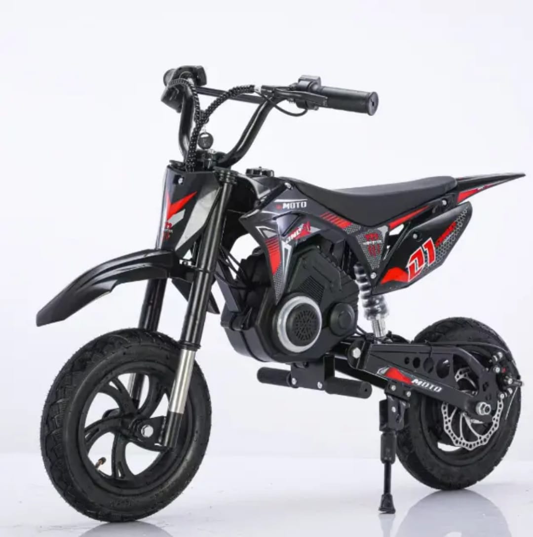 Megawheels RX24 Electric Dirt Bike 24 V for Kids Baby Dirtbike for Kids, Blue Ride-on With 14 Mph Max Speed, Shock-Absorbing Suspension
