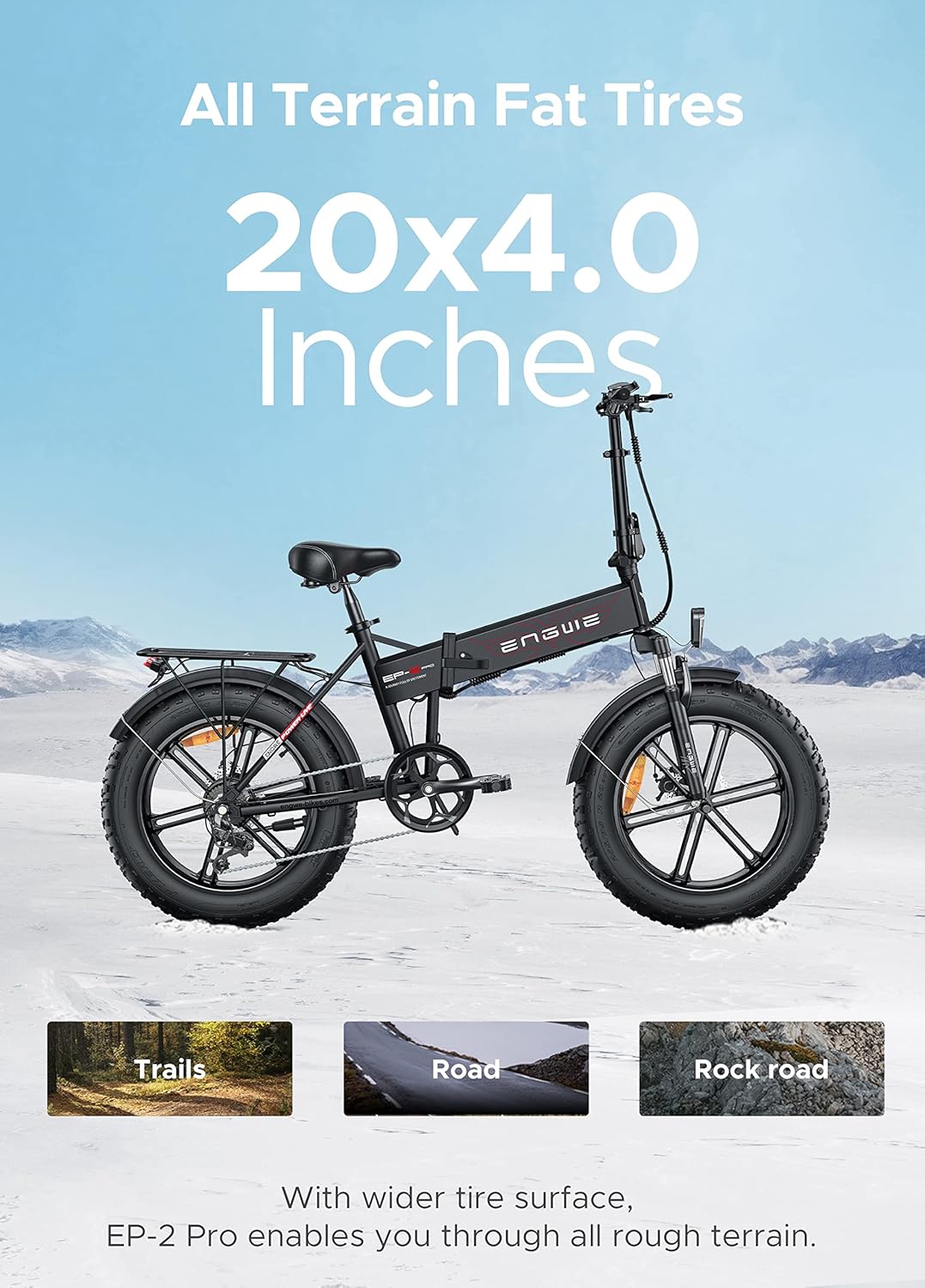 Electric Fat Mountain Bike