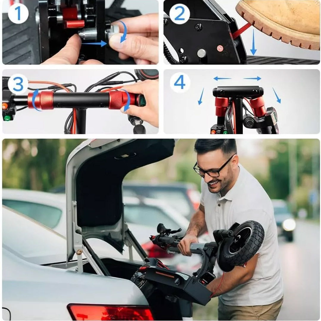 ENGWE Y600 Long range 70 kms EScooter For Adults , 48v  Foldable Electric Scooter With 1 Year Warranty