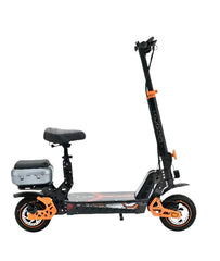 Black and Orange Kugoo M6 Plus 48V 18.2 Ah 1000W Single Rear Motor 70 KM/H Speed 50KM Range