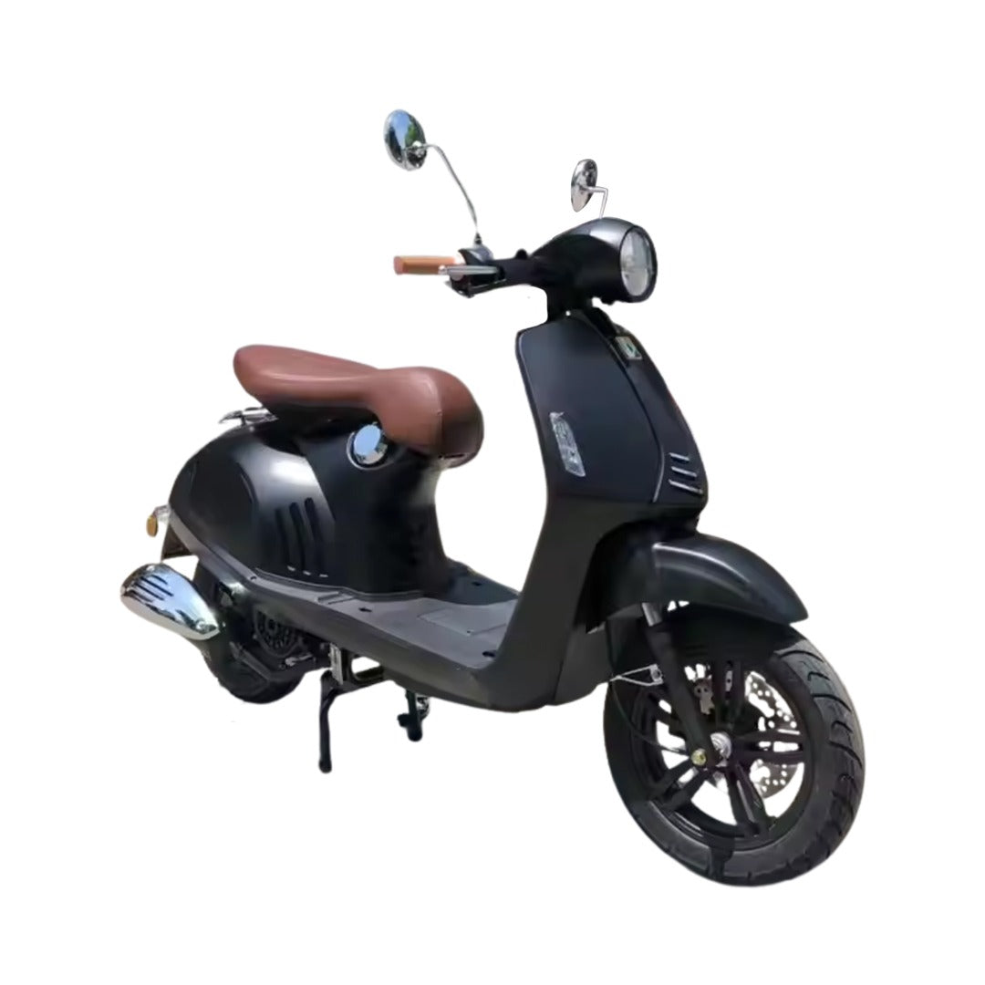 Megawheels  Sleek Vespa Picassio Style Electric Moped Scooter 60 V With Lithium Battery