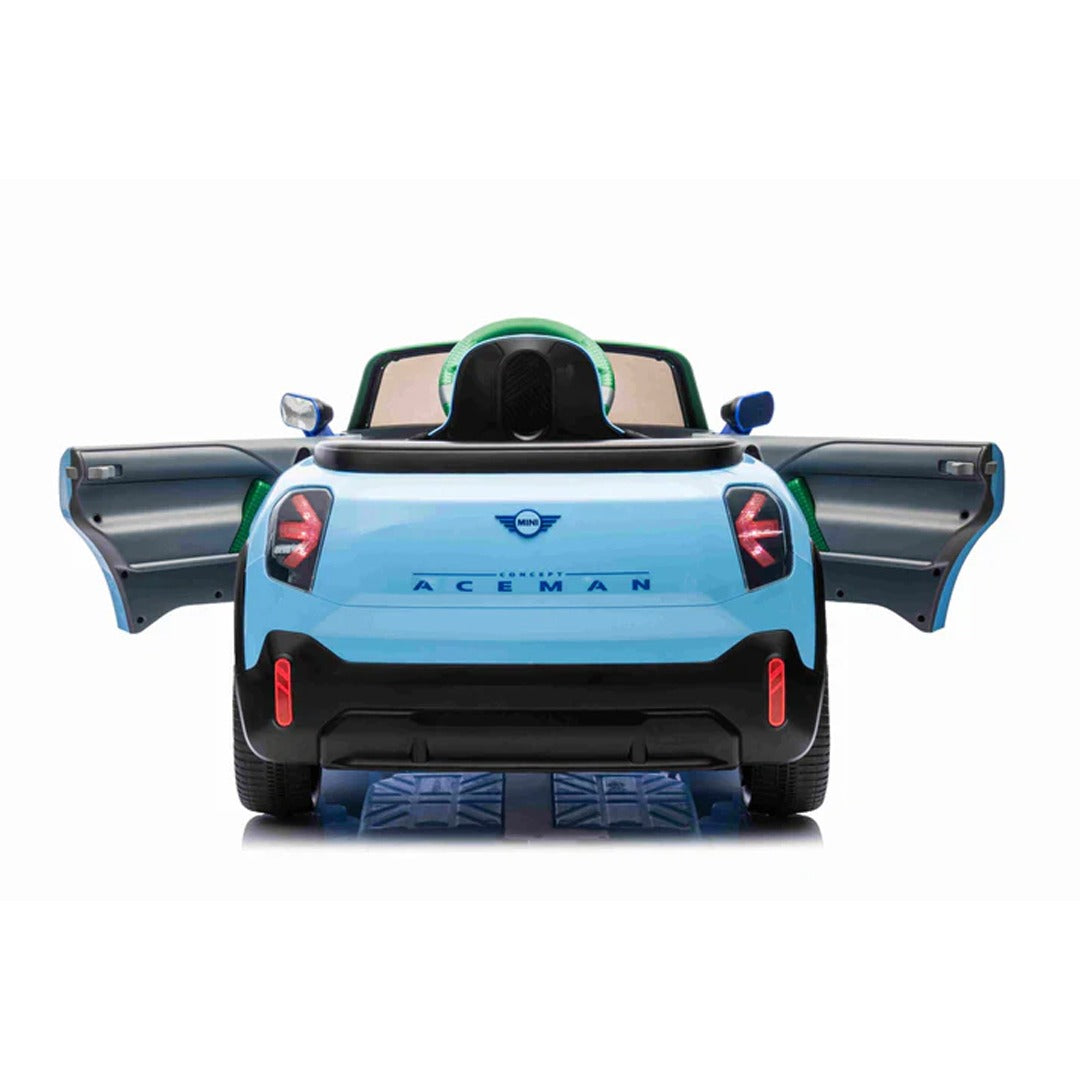 Megastar Licensed Mini Cooper Aceman Rideon 12 V Kids Toy Car With RC