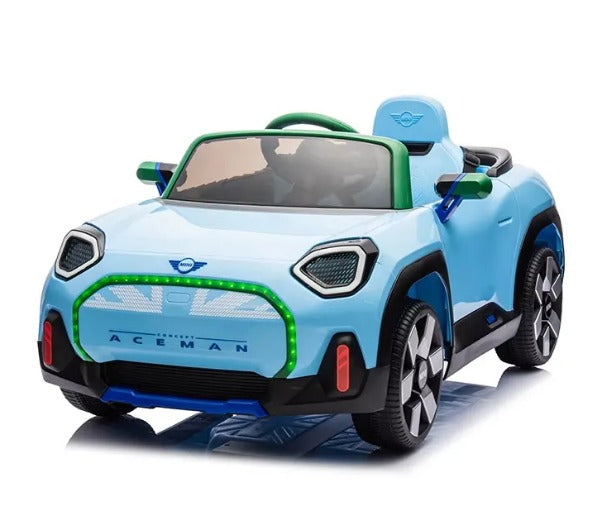Megastar Licensed Mini Cooper Aceman Rideon 12 V Kids Toy Car With RC