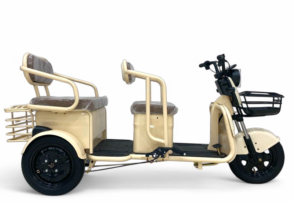 Megawheels 800W 3-Wheel Electric Scooter Cargo Tricycle With Seat
