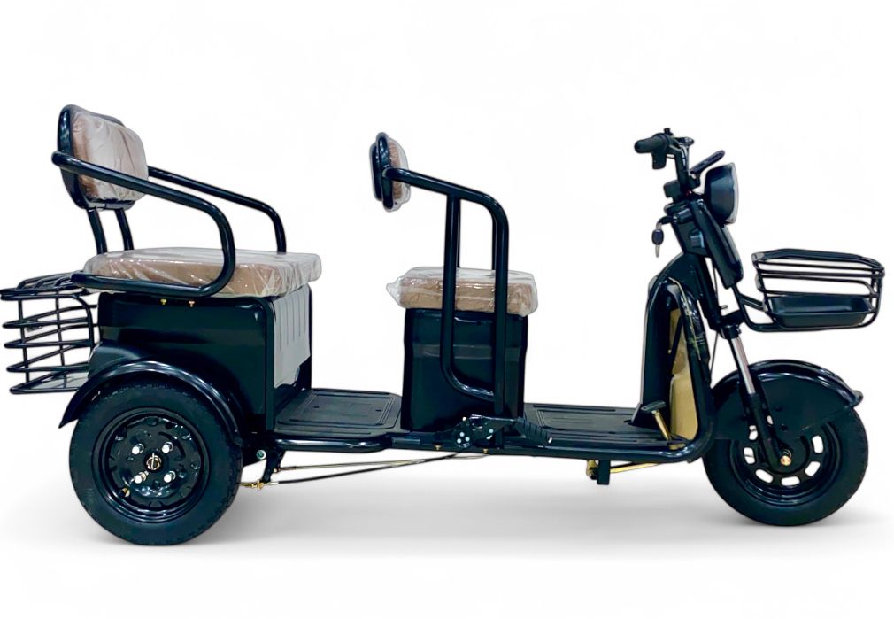 Megawheels 800W 3-Wheel Electric Scooter Cargo Tricycle With Seat