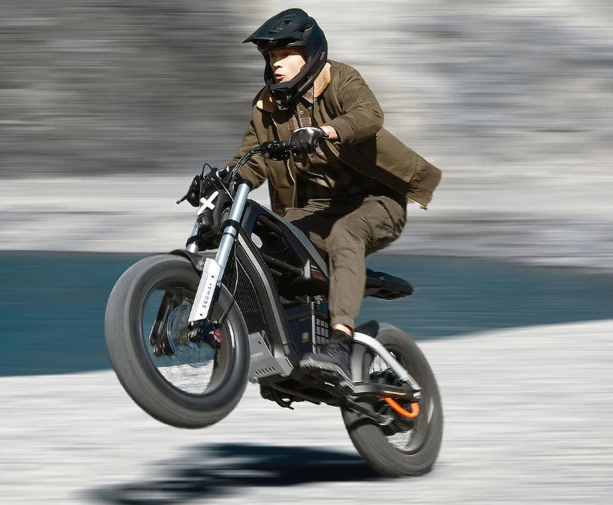 Megawheels Segway Xyber Electric Motor Bike with High Range 90 Kms at Rafplay