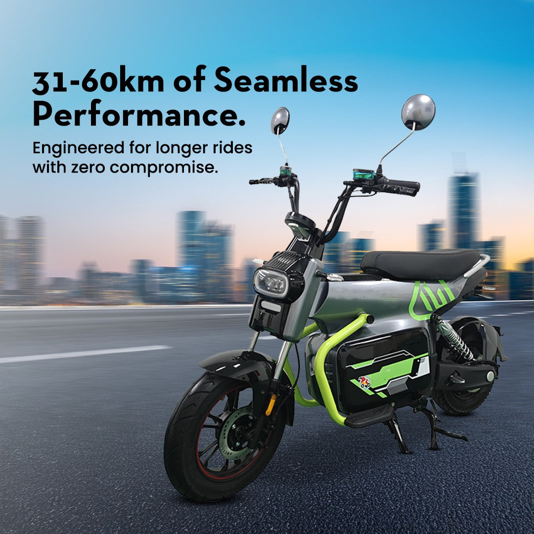 Electric bike Seamless performance.