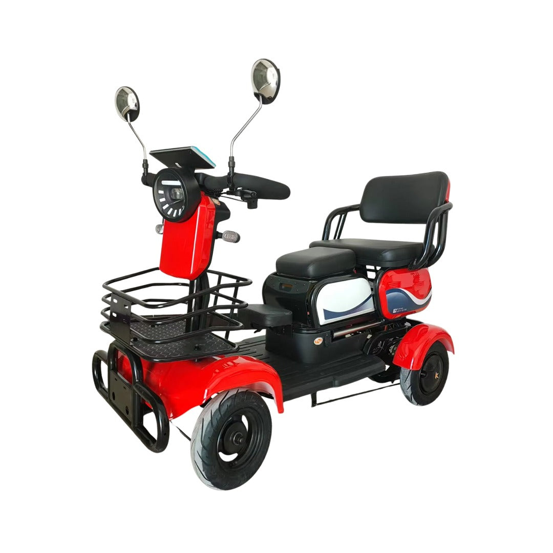 Megawheels Quad Family Senior Electric Scooter 48v20AH A-plus Battery  With 4 Wheels for Senior