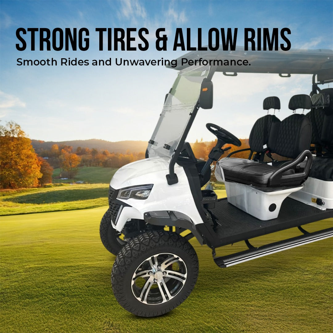 Megawheel VLR Lithium Battery Golf Cart Golf Buggy in the UAE