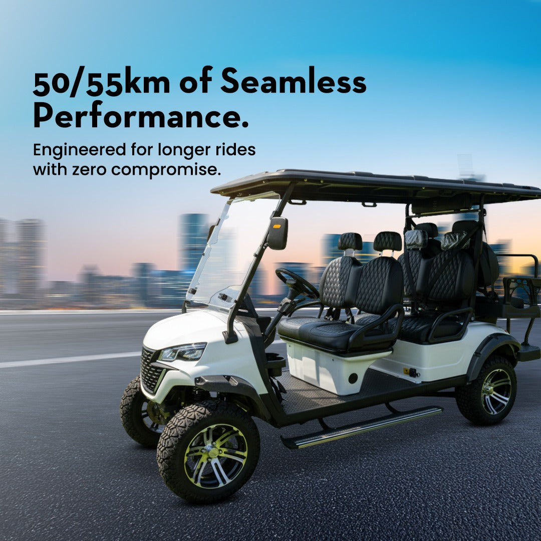 Megawheel VLR Lithium Battery Golf Cart Performance