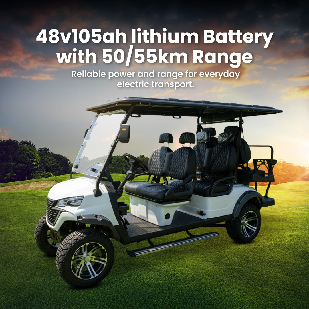 Megawheel VLR 48 V 105AH Lithium Battery Golf Cart 