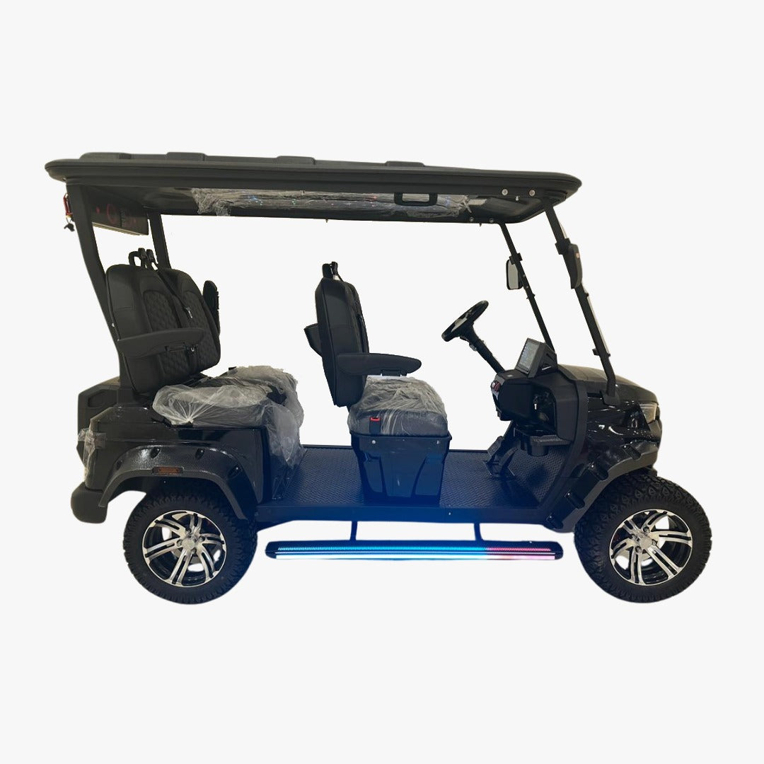 Megawheel Titan Lifted Lithium Battery Off Road Golf Cart 4 Front Seater