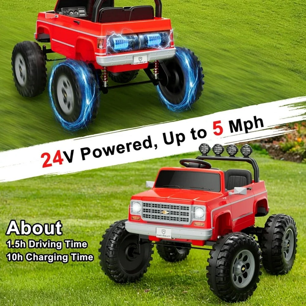 Megastar Chevrolet Cheyenne 24V 7Ah ride on electric car With Remote Control