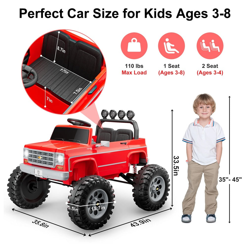 Megastar Chevrolet Cheyenne 24V 7Ah Electric Jeep With Remote Control