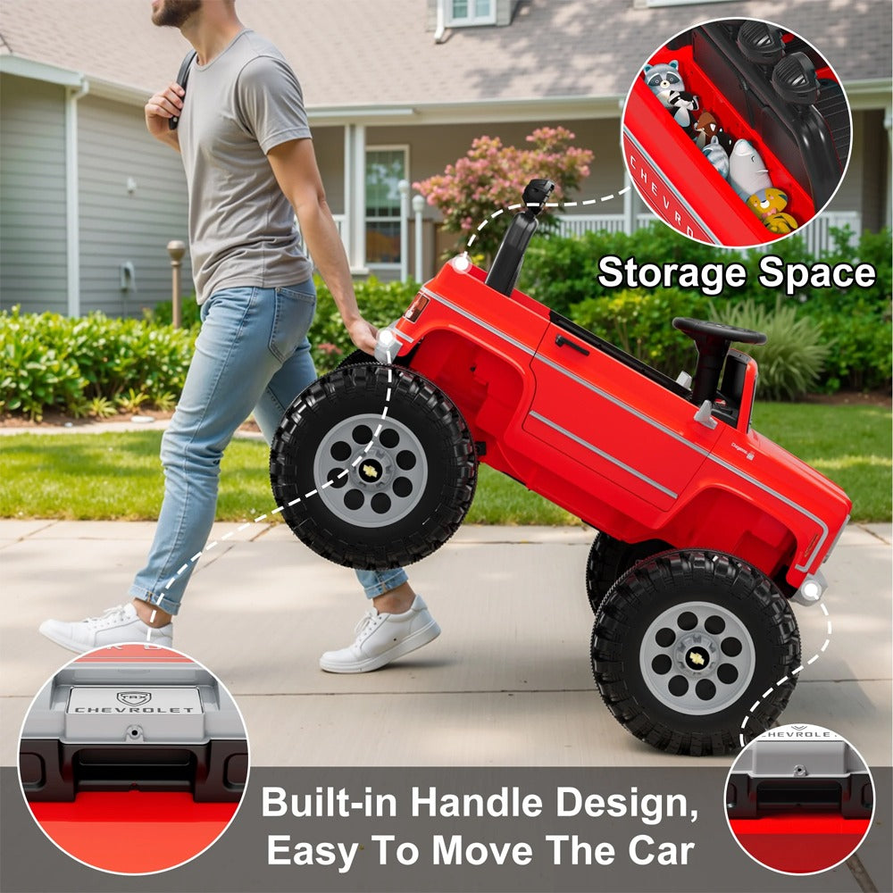 Megastar Chevrolet Cheyenne Kids Ride on Car With Remote Control