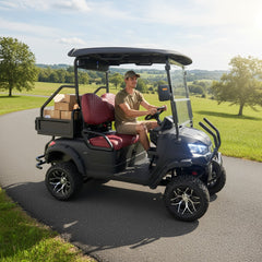 Megawheels VL Lifted Premium Golf Cart 2 Seaters With Utility Box