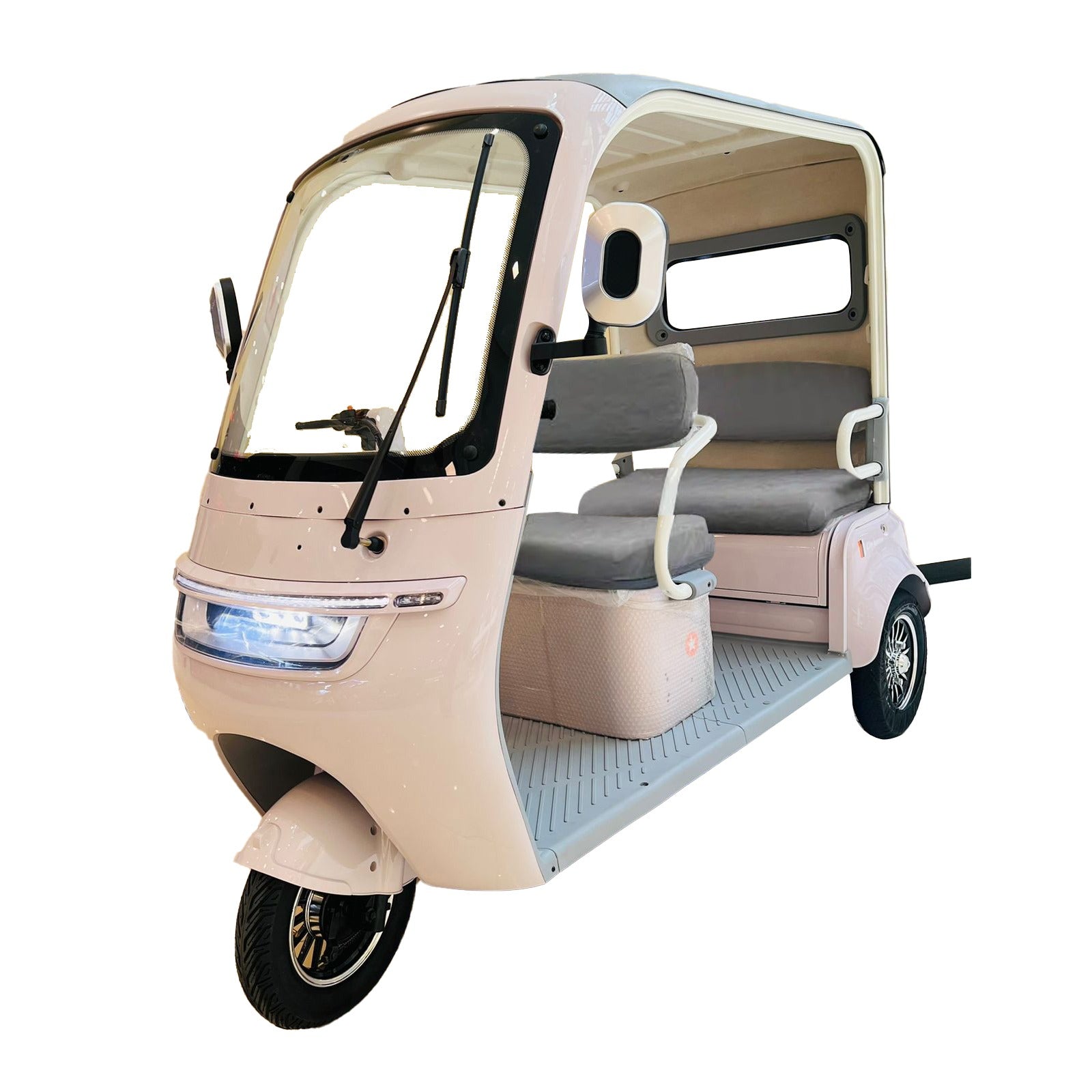 Megawheels Electric Tricycle Scooter Enclosed back for 3 Passengers