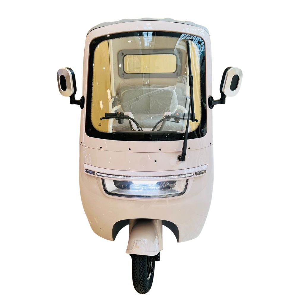 Megawheels Electric Tricycle Scooter Enclosed back for 3 Passengers