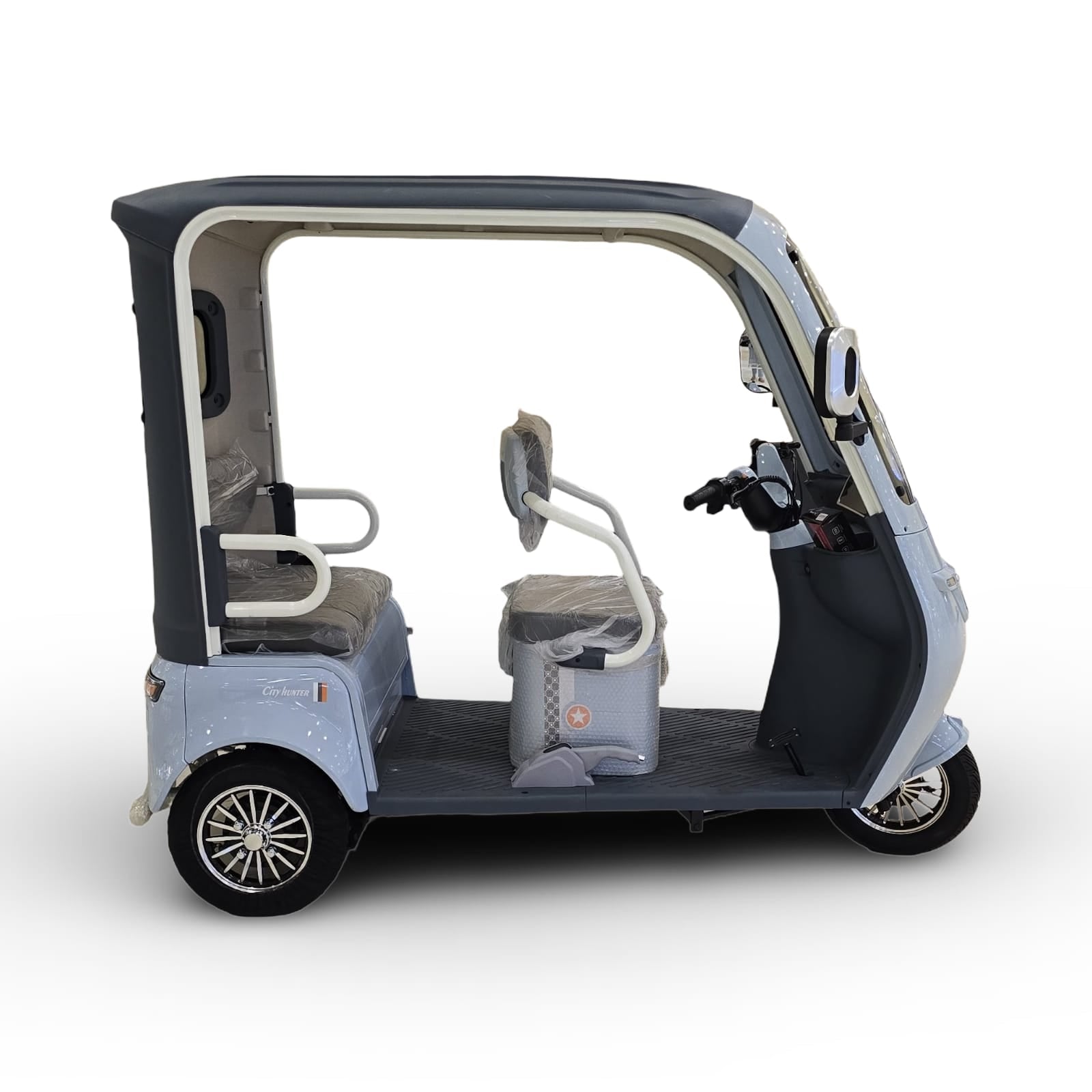 Side View of an Electric Scooters