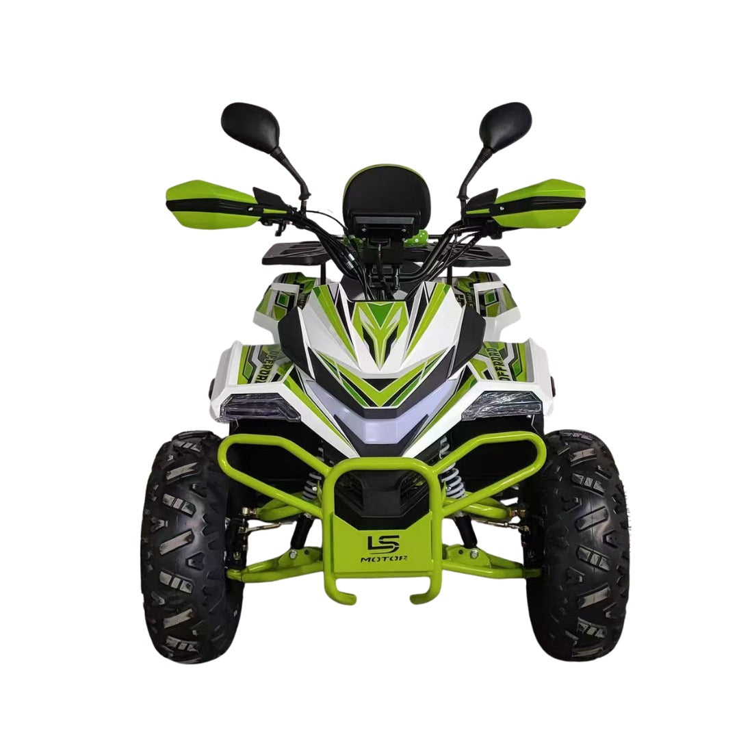 Green Thunderbird Powerwheels ATV Quad Bike With Reverse 135 cc