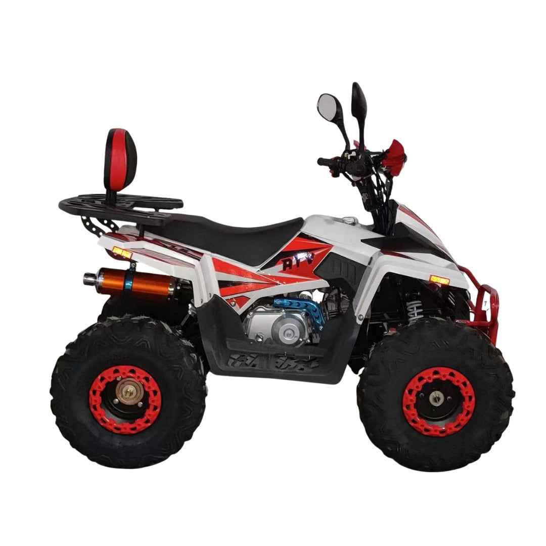 Red ATV Quad Bike 135 cc Fully Automatic off Road