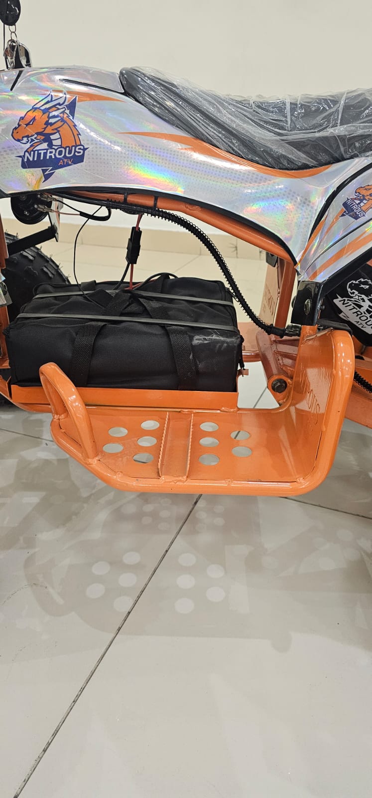 Megawheels Nitron 48V 13Ah Electric ATV Power off Road Quad Bike 6 Inch with Speed 55 Km/h