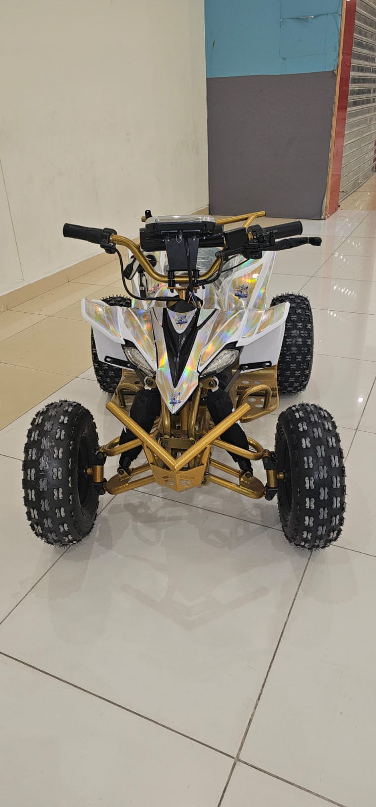 Megawheels Nitron 48V 13Ah Electric ATV Power off Road Quad Bike 6 Inch with Speed 55 Km/h