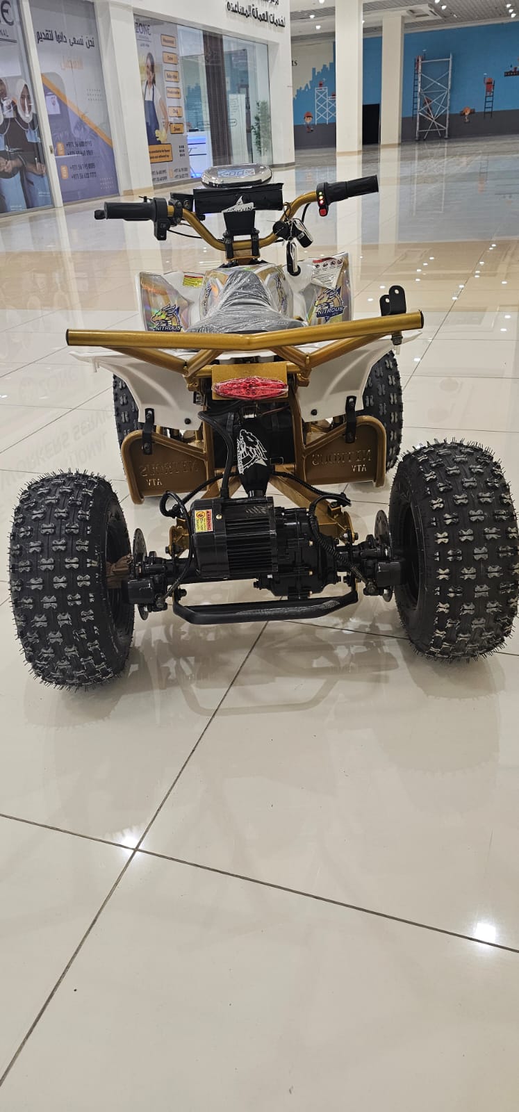 Megawheels Nitron 48V 13Ah Electric ATV Power off Road Quad Bike 6 Inch with Speed 55 Km/h