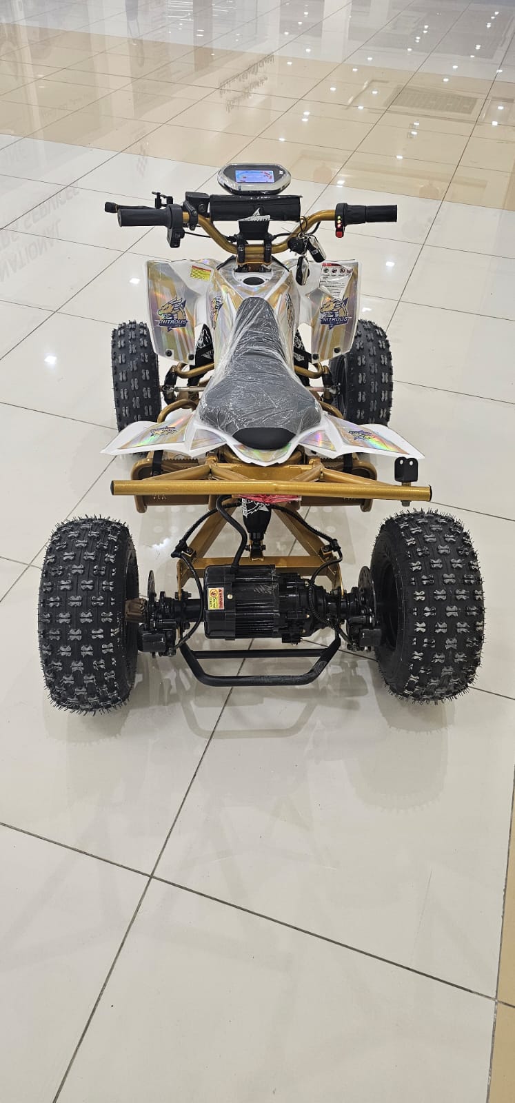 Megawheels Nitron 48V 13Ah Electric ATV Power off Road Quad Bike 6 Inch with Speed 55 Km/h