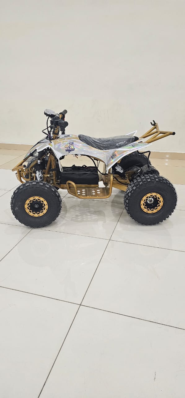 Megawheels Nitron 48V 13Ah Electric ATV Power off Road Quad Bike 6 Inch with Speed 55 Km/h