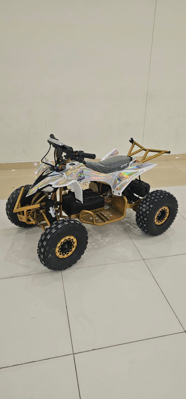 Megawheels Nitron 48V 13Ah Electric ATV Power off Road Quad Bike 6 Inch with Speed 55 Km/h