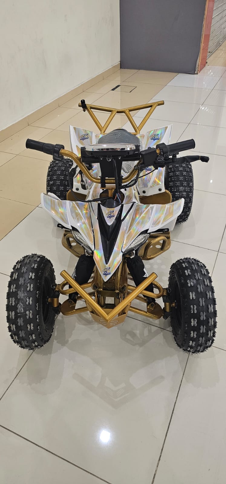 Megawheels Nitron 48V 13Ah Electric ATV Power off Road Quad Bike 6 Inch with Speed 55 Km/h