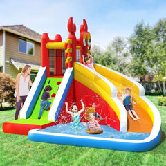 Kids Enjoy Different Inflatable Bounce House for Kids Activities 