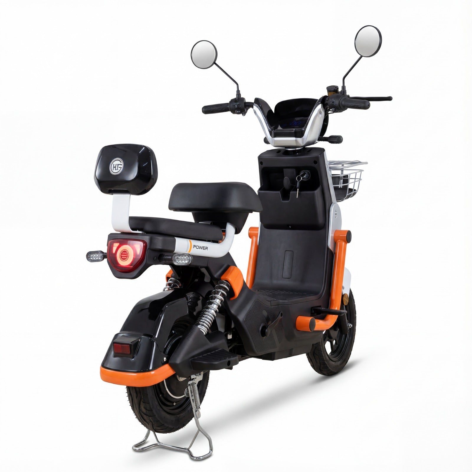 Back view of Megawheels U8 Electric Scooter