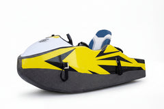 yellow High Speed Electric Mini Boat 