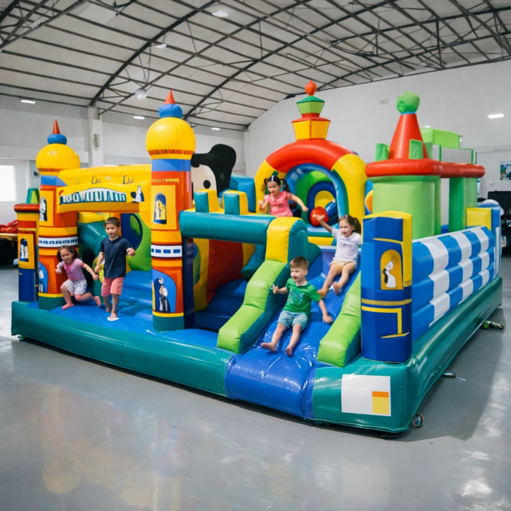 commercial inflatable bouncy castle for kids