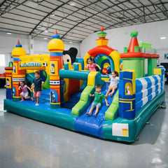 commercial inflatable bouncy castle for kids