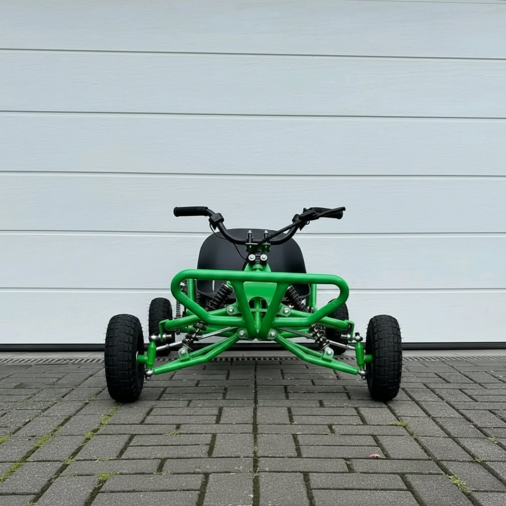 Green Kids Off Road Go Kart 49CC Petrol Buggy