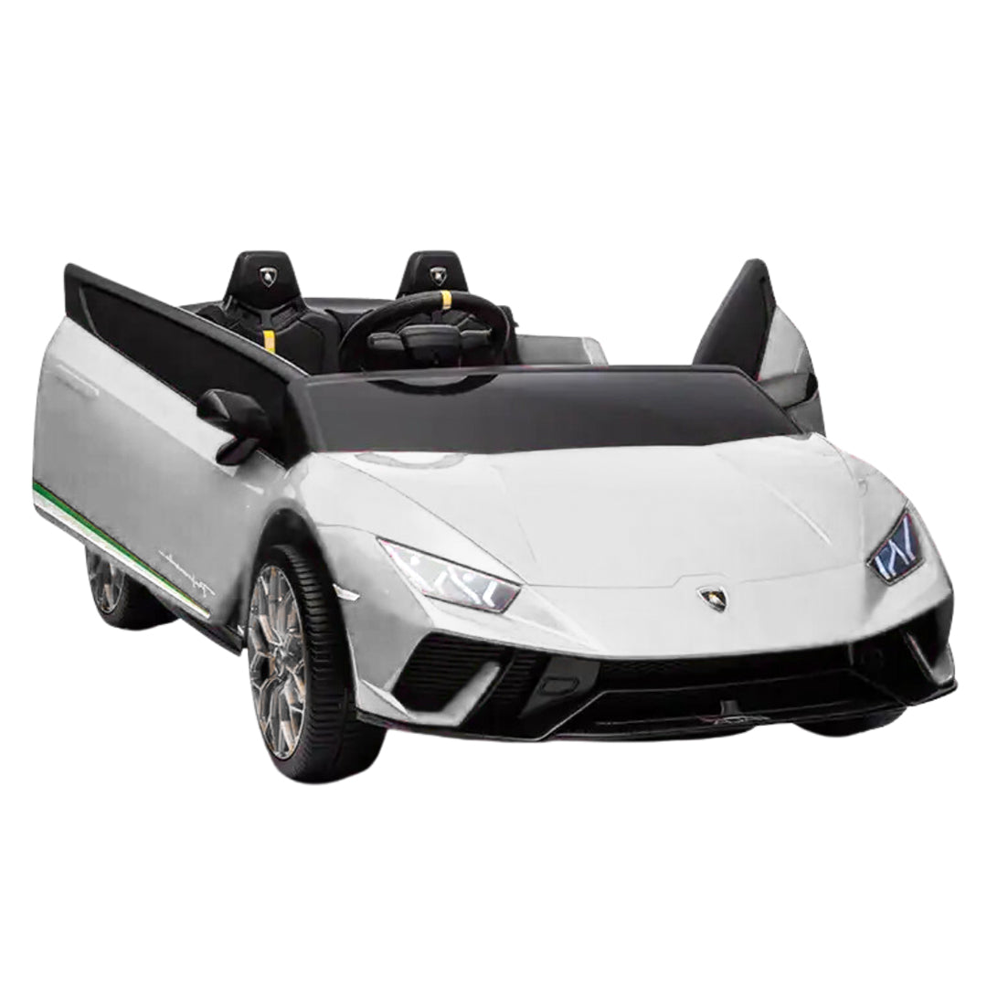 Megastar Ride On Licensed Lamborghini Electric Car for Kids XXL Big 2 Seater 24V