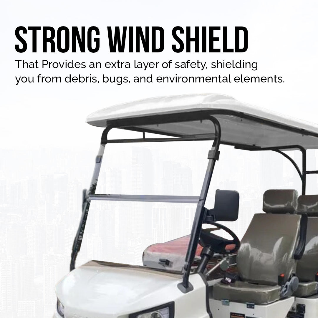 Megawheels Responder 3 Sports Medical Ambulance Electric Golf Cart 3 Seats + Stretcher for Emergency