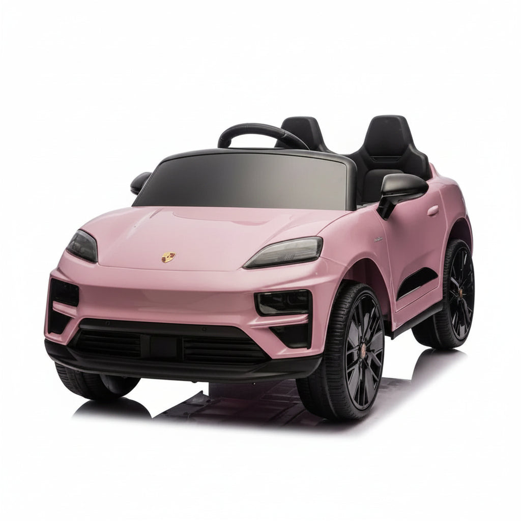 Pink Porsche Macan Ride On Car for Kids
