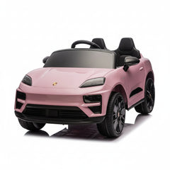 Pink Porsche Macan Ride On Car for Kids
