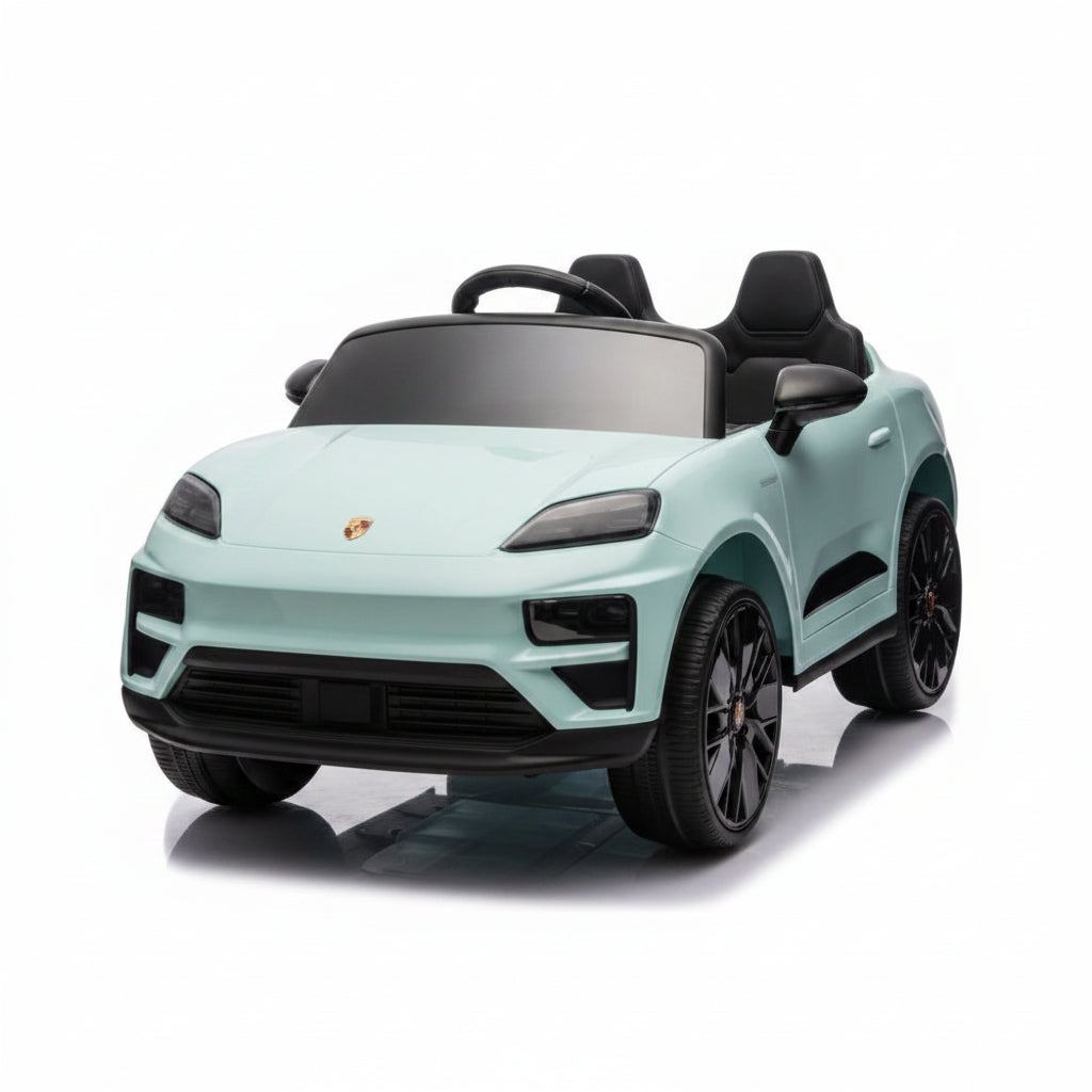 Blue Porsche Macan Ride On Car for Kids