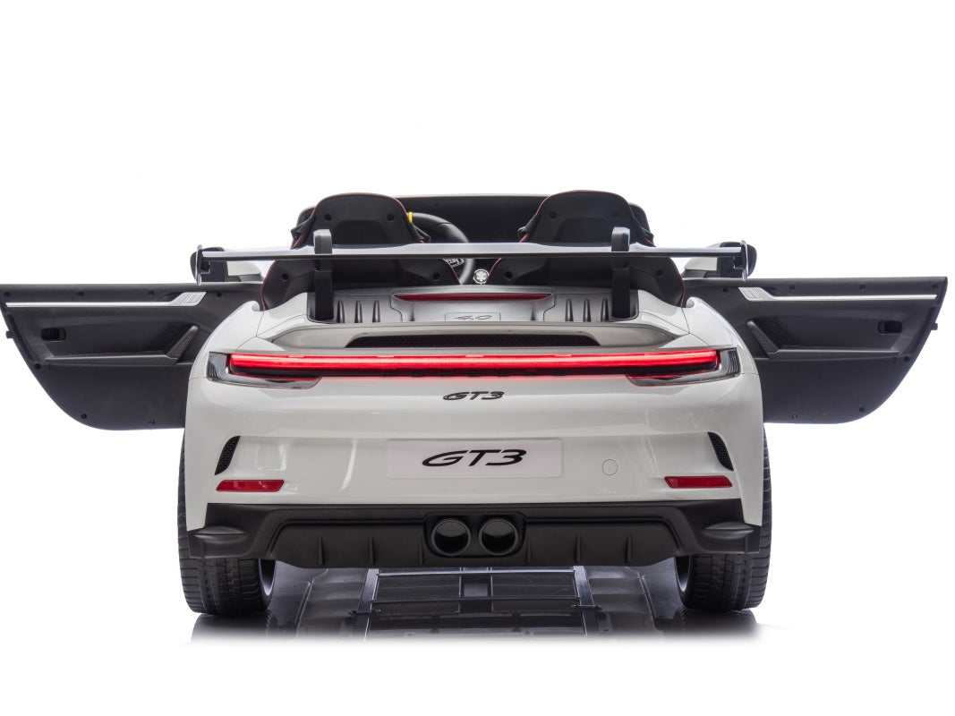 Megastar Ride on 12 V Licensed Porche Limited Edition Electric Car for Kids with Suspension and 2 Seats