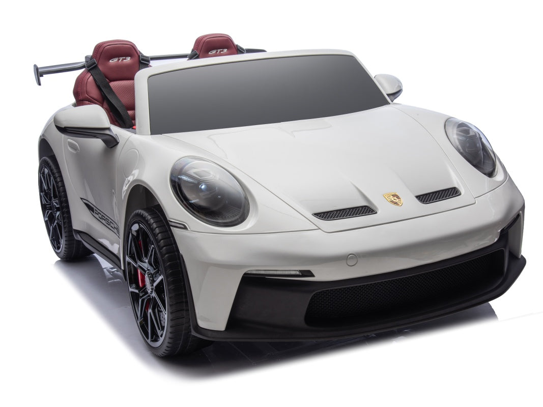 Megastar Ride on 12 V Licensed Porche Limited Edition Electric Car for Kids with Suspension and 2 Seats