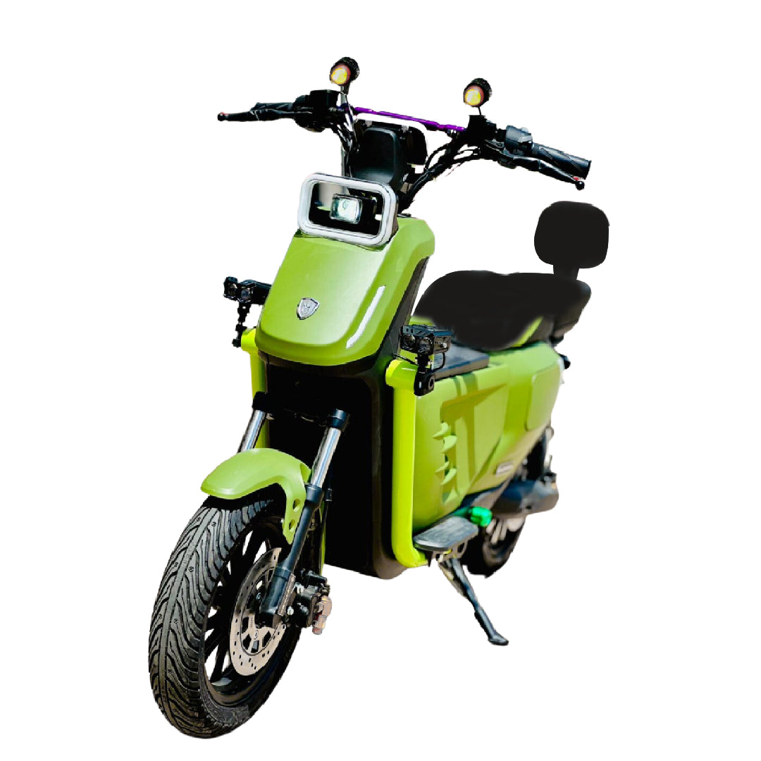 Megawheels adults electric scooter  Moped Bike EV Motorcycles  - green
