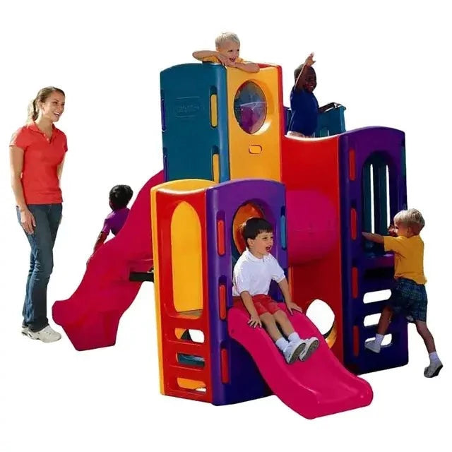 Play House With Hiding Cells & Slides